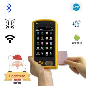 China Best Products 5 inch Android 4G 2+16g  Data Collection Terminal with Fingerprint Scanner on sale