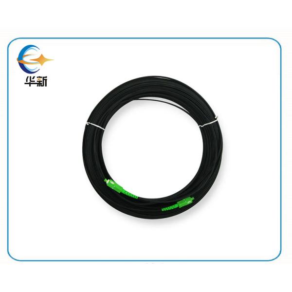 OEM Pre Connectorized Drop Cable Fiber Optic Jumper SM G657A1 G657A2 SX FTTH