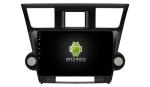 9"/10.1" Screen For Toyota Highlander 2 XU40 2007-2013 Car Multimedia Stereo