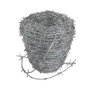 Wholesale Galvanized Security Fencing Barbed Wire for Agricultural and Industrial 1.6mm Wire Diameter Barbed Point 4 Long-Lasting from china suppliers