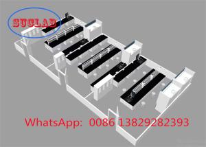 Wholesale Customizable Fire Resistant Chemistry Lab Benches with Multi Cabinets and Excellent Customer Service from china suppliers