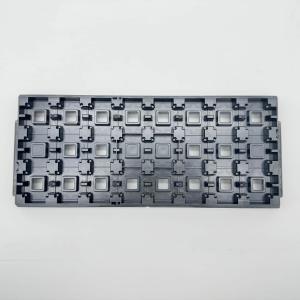 Wholesale Black Custom JEDEC Matrix Trays Warpage Less Than 0.76mm Semiconductor Packaging Tray from china suppliers
