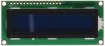 16 Characters X 2 Lines Character LCD Display Module STN Blue Negative With