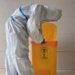 Square Bottom Bag GRS Heavy Duty Large Garbage Bags For Waste Management