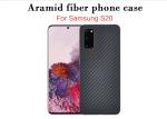 Scratch Proof Black Matte Aramid Samsung S20 Waterproof Case