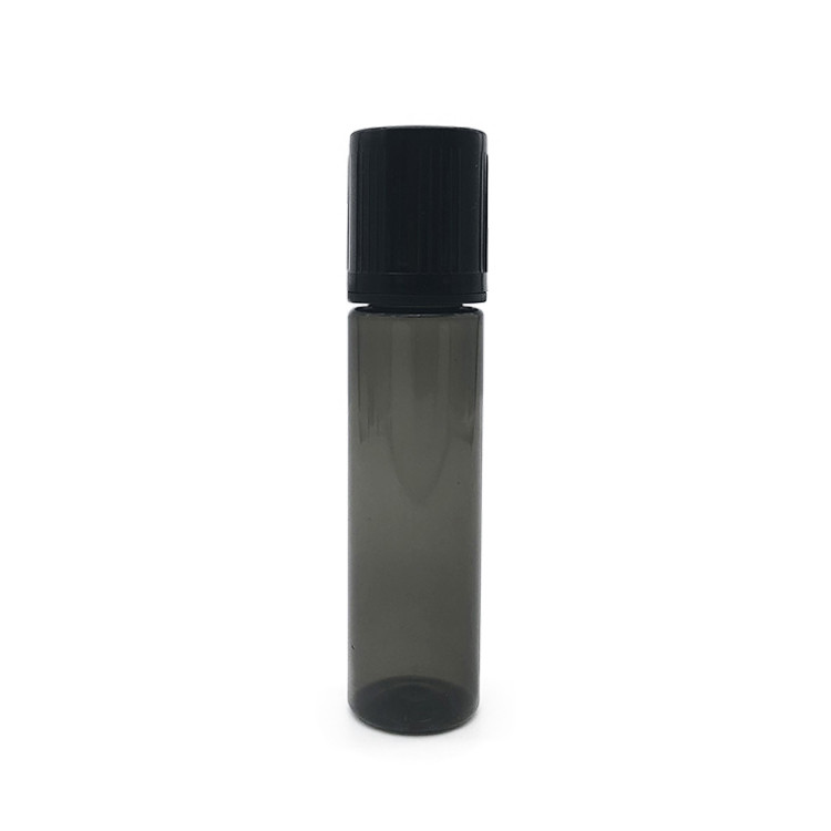 Custom E Liquid PET Bottle With Screw Cap Round Shape Custom Logo And Color Printing