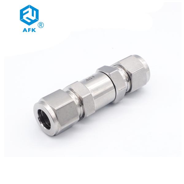 6mm SS316 No Return Valve One Way Argon Gas Check Valve