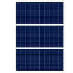 Anodized Aluminium Alloy 265W Solar Polycrystalline Panel