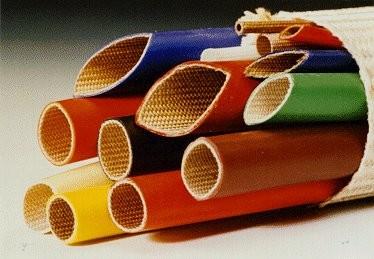 Silicone Rubber Coated Fiberglass Sleeving -10ºC +200ºC Continuous Operating