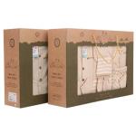 Baby Clothes Cardboard Gift Packaging Boxes Glossy Lamination With PVC Window