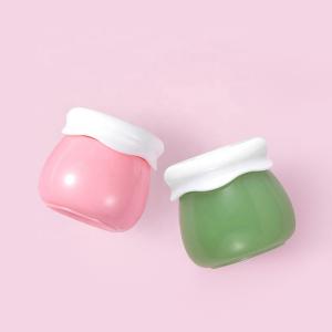 Wholesale Acrylic Plastic Frosting Plastic Cosmetic Jars with White Lid for Cream Lip scrub Container from china suppliers