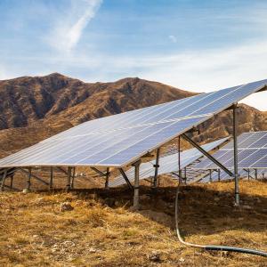 Wholesale Galvanizing Steel Fixed PV Ground Mounting Systems For Fish Farming from china suppliers