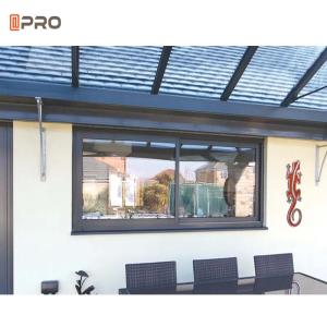 Wholesale Easy Installation Double Glazed Aluminum Sliding Windows For Enhanced Soundproofing from china suppliers