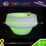 Lounge Furniture Illuminated LED sofa with remote controller