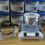 Durable BAJAJ Piston And Ring Set Fit COMPACT-BS4 Pin Size 17x48mm
