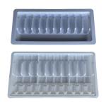 Customized Vacuum Tray Packaging 1ml 2ml 5ml 10ml PET Water Injection Ampoule