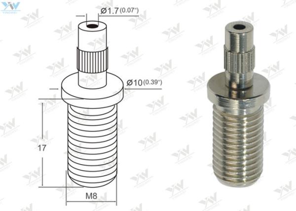 M8 Male Thread Ceiling Cable Hangers Brass Material Installed Wholly Without