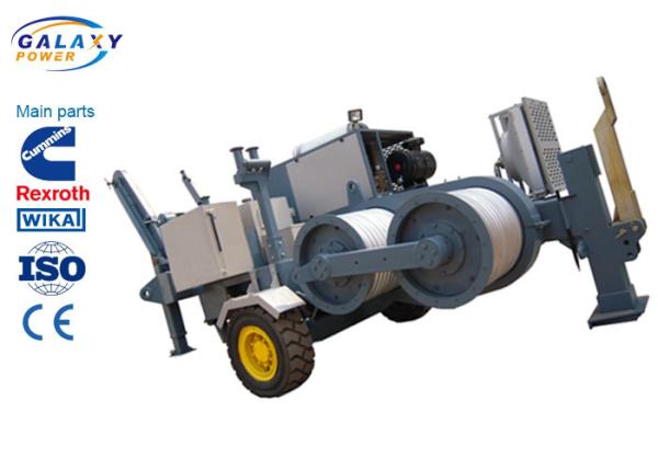 Hydraulic Brake Stringing Equipment Tail Bracket Hoisting Motor 180KN Overhead