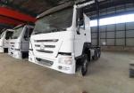 371HP Second Hand Tractor Head 400L Double Drive Tractor Unit 6x4