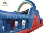 Durable Inflatable Sports Games With Slide And Climbing , Children 'S Obstacle
