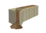 Defensive Bastion 50 × 50 mm Gabion Barrier For Military Defense And Flood