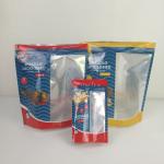Glossy Smell Proof Packaging Bags Snack Dried Food Mylar Ziplock Stand Up Bags