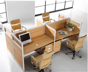 Wholesale Full High Office Furniture Partitions / L & T Shaped Office Workstation Table from china suppliers