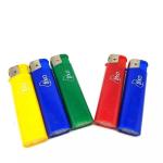 Customer Logo Jet Flame Slim Metal Jet Torch Lighter for Leather Cigarettes