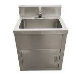 Commercial Single-Person Hand Wash Sink Stainless Steel Health Care Equipment