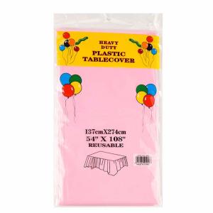 Wholesale 8 Pack 54 inch x 108 inch Premium Plastic Tablecloth Disposable Rectangle Table Cover Waterproof from china suppliers