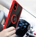 TPU PC Finger Phone Case Holder Rotating Stand For Samsung Galaxy A42