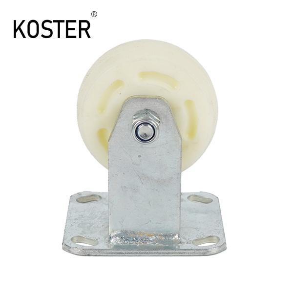 Industrial Caster Wheel 2 Inch Fixed PU Material MW Caster Heavy Duty Rotating