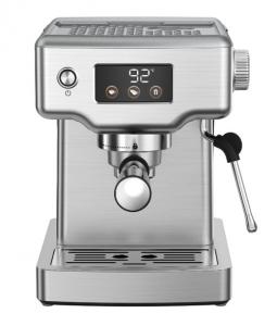 China Modernized Digital Espresso Machine Full SS Housing Silver Colour on sale