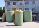 Green Caustic Cylindrical Storage Tank Finely Processed 4000mm
