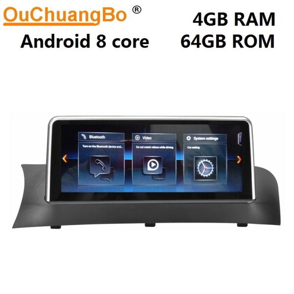 Ouchuangbo Central multimedia gps for X3 F25 2014-2016 support BT MP3 mirror