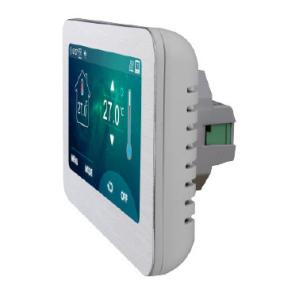 China 4.3 Inch Big Screen Digital Fan Coil Thermostat Electric Heating Controller on sale