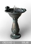 Handmade Solar H 69CM Water Feature Led Lights