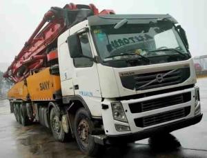 Wholesale Sany 62 meter Used Concrete Pump With Volvo Chassis Model 2013 from china suppliers