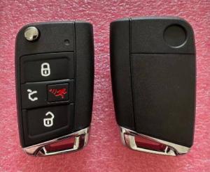 Wholesale 315Mhz 3 + 1 Button NBGFS12P01 5G0959752BE Keyless Flip Key For VW GTI Golf from china suppliers