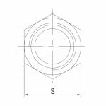 Female Refrigeration Pipe Fittings Round Brass Tube Connector For Copper Pipe