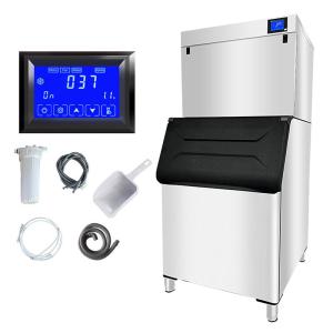 Wholesale Ice Block Making Machine 250kg Big Ice Cube 38x38x22 28x28x22 Professional Touchpad Control Panel for Business Sale from china suppliers