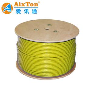 China 23awg Pure Copper UTP FTP SFTP Cat7 Ethernet Cable 100m 305m Roll For Indoor Outdoor on sale