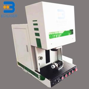 Wholesale Enclosed Fiber Laser Marking Machine Gold Silver Jewelry Engraving Cutting 30W 100W from china suppliers