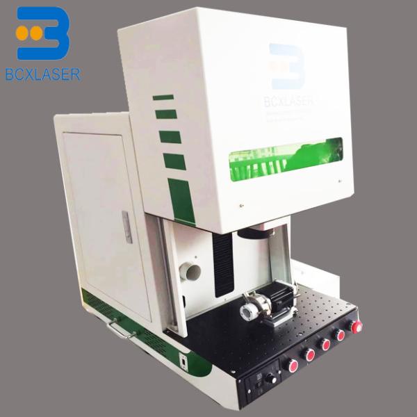 Enclosed Fiber Laser Marking Machine Gold Silver Jewelry Engraving Cutting 30W