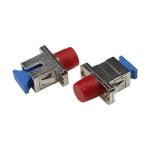 Simplex / Duplex Fiber Optic Converter SC To FC Adapter ROHS Approved