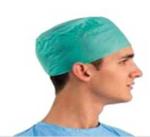 Latex Free Disposable Surgical Caps , Disposable Operating Room Hats With Sewed