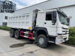 Second Hand Tipper Trucks Hydraulic Lifting With Daily Maintenance