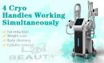 CE approved cool sculpting weight loss equipment machine 4 cryo handles fat