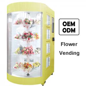 Wholesale 24 Hours Convenience Floral Vending Machine Floral Store Shop Equipment OEM ODM With Humidifier from china suppliers