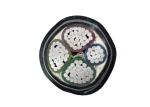 AL/XLPE/STA/PVC Armoured Power Cable AL conductor XLPE Insulation YJLV22 Cable